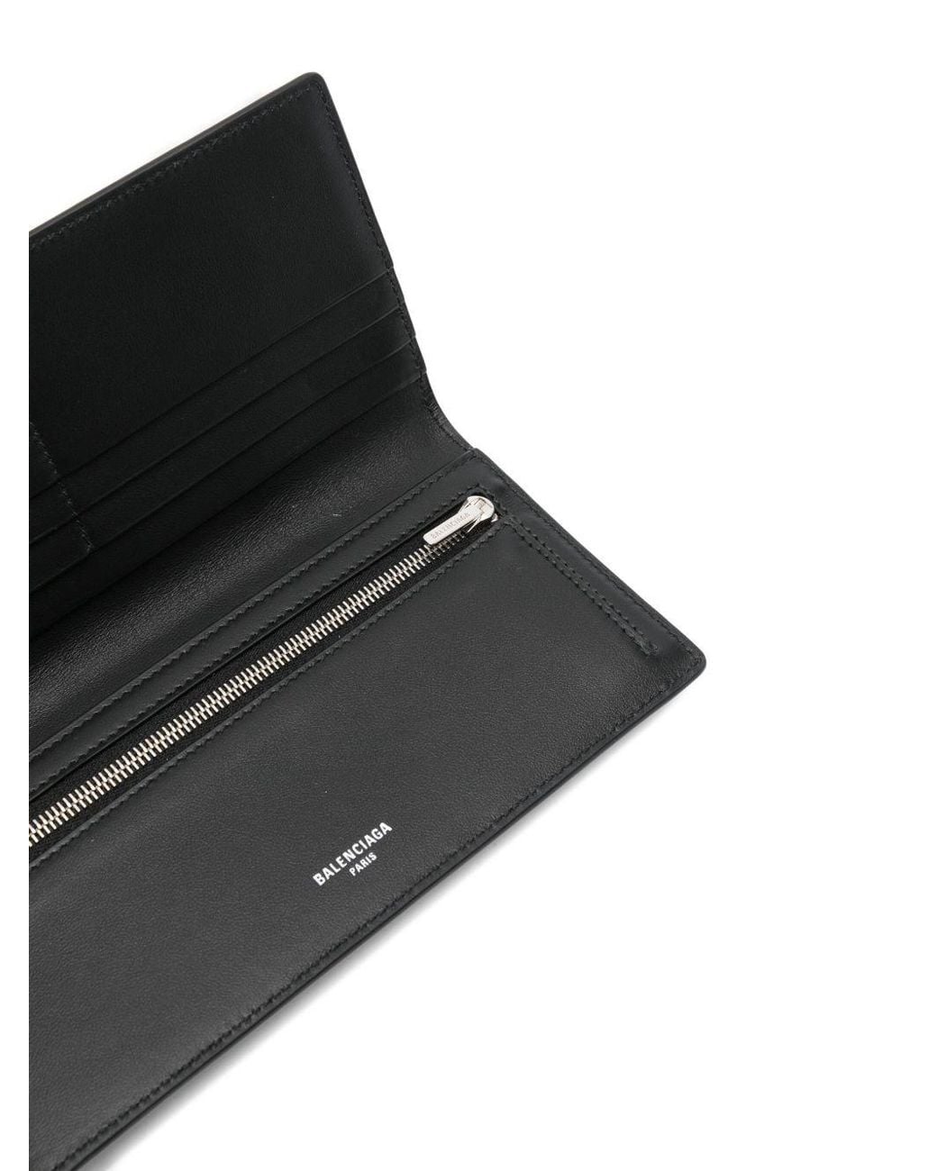 Balenciaga Black Passport Wallet for men