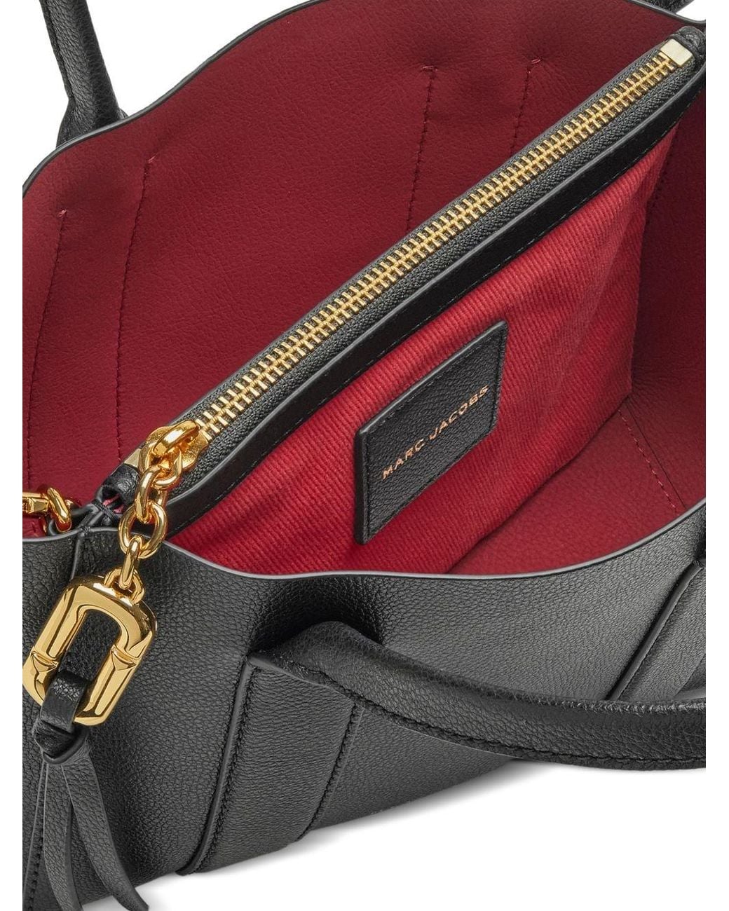 Marc Jacobs Black The Work Tote Small Leather Tote