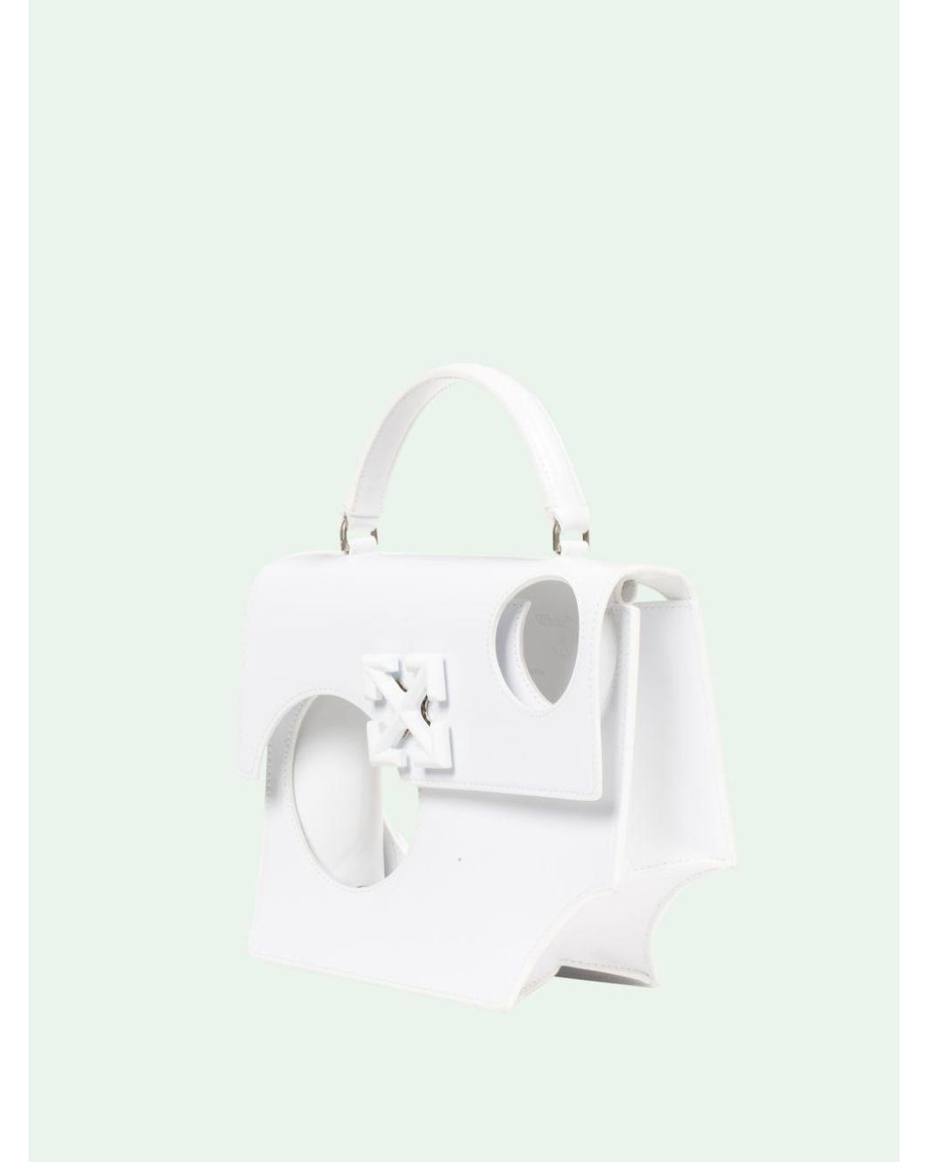 Off-White c/o Virgil Abloh Jitney 2.8 Meteor Bag in White | Lyst