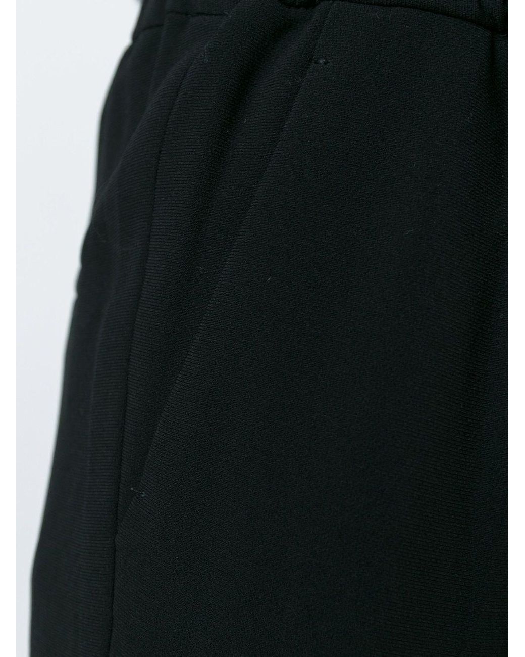 Alberto Biani Black Straight-Leg Trousers