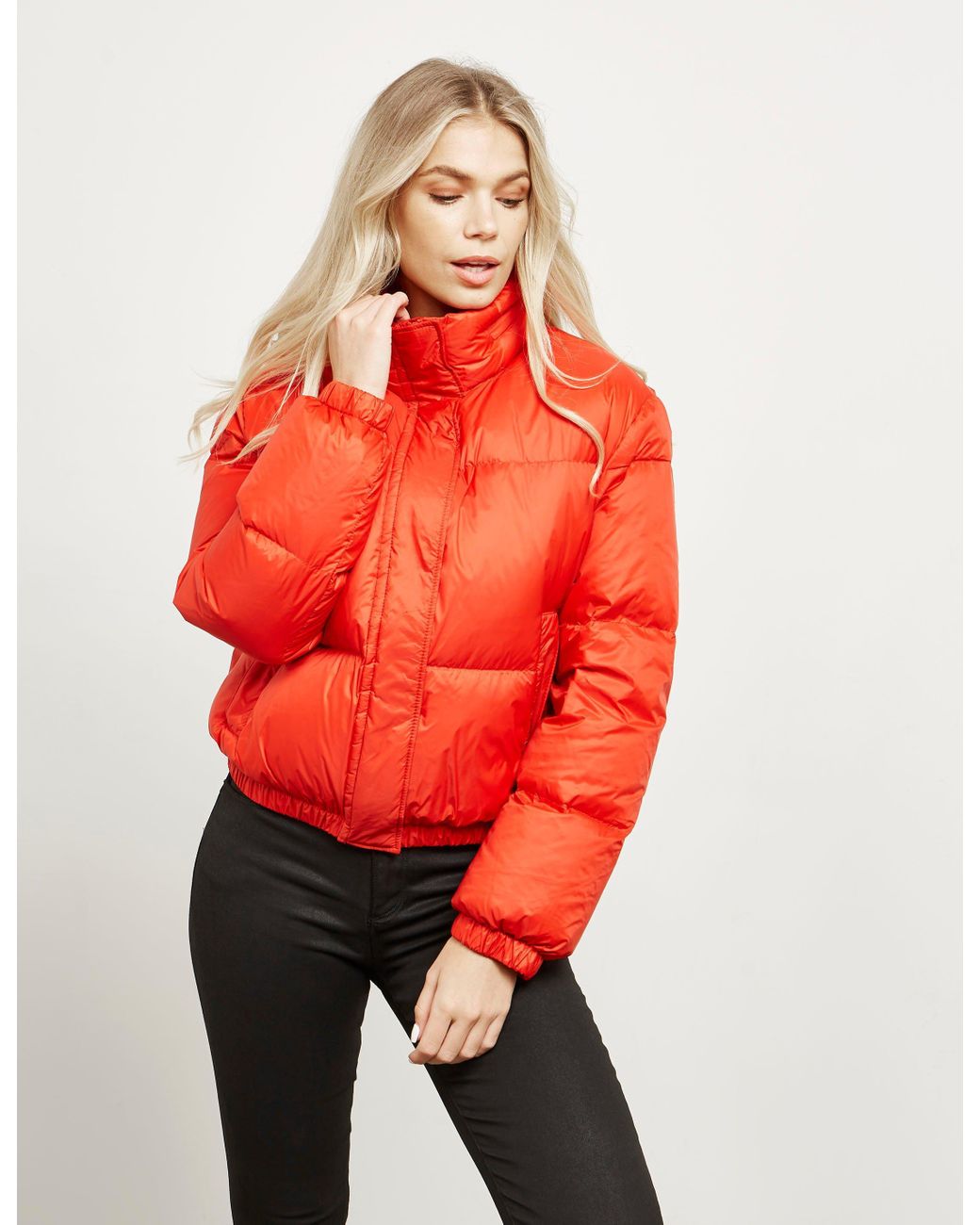 hugo boss puffer jacket women's