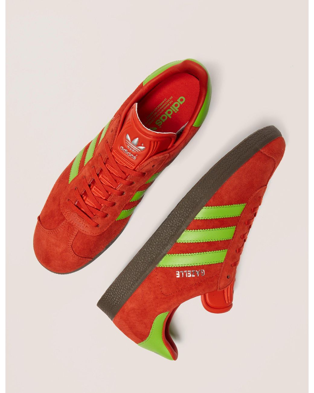red and green gazelles