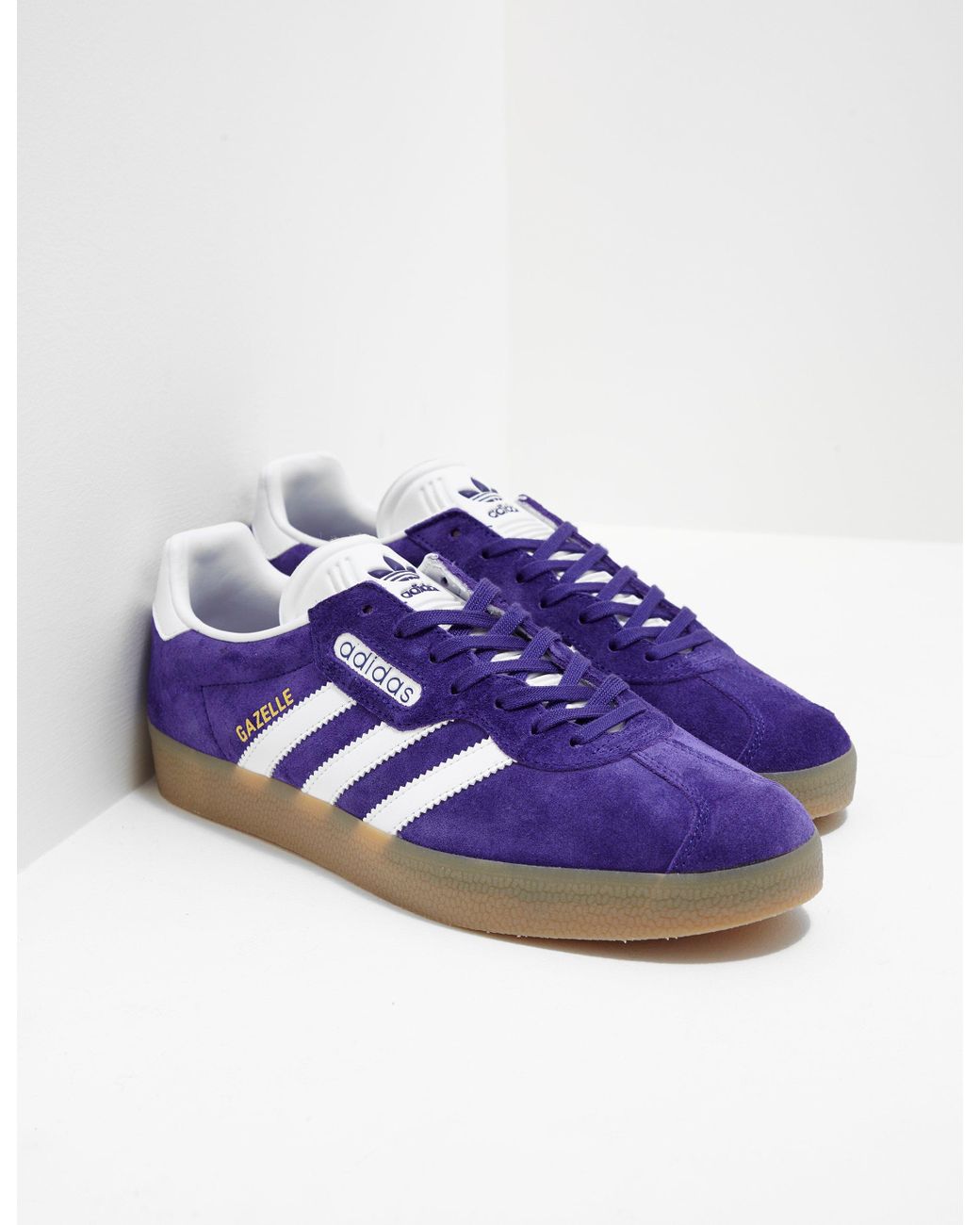 adidas Originals Mens Gazelle Super Purple for Men | Lyst