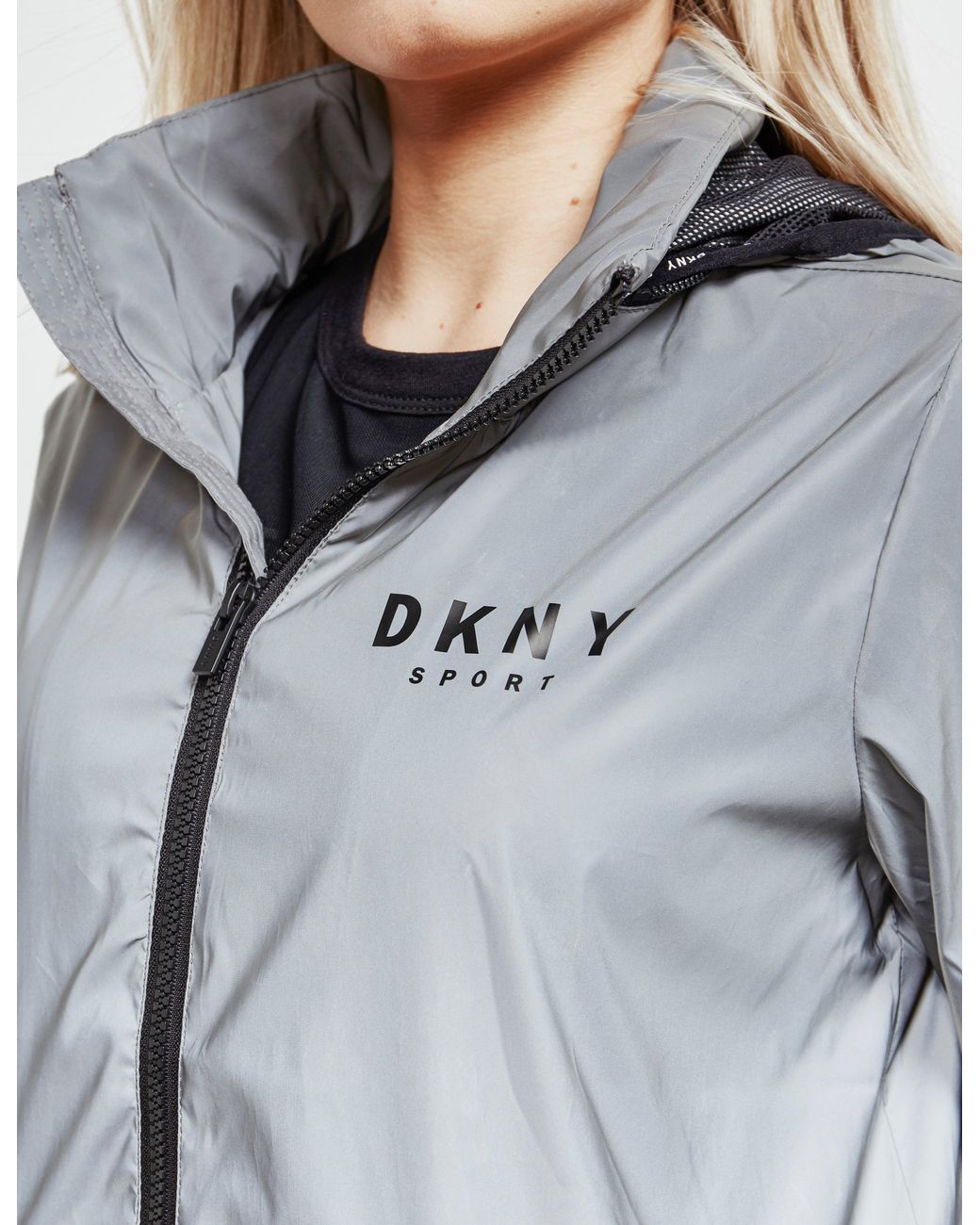 reflective dkny jacket