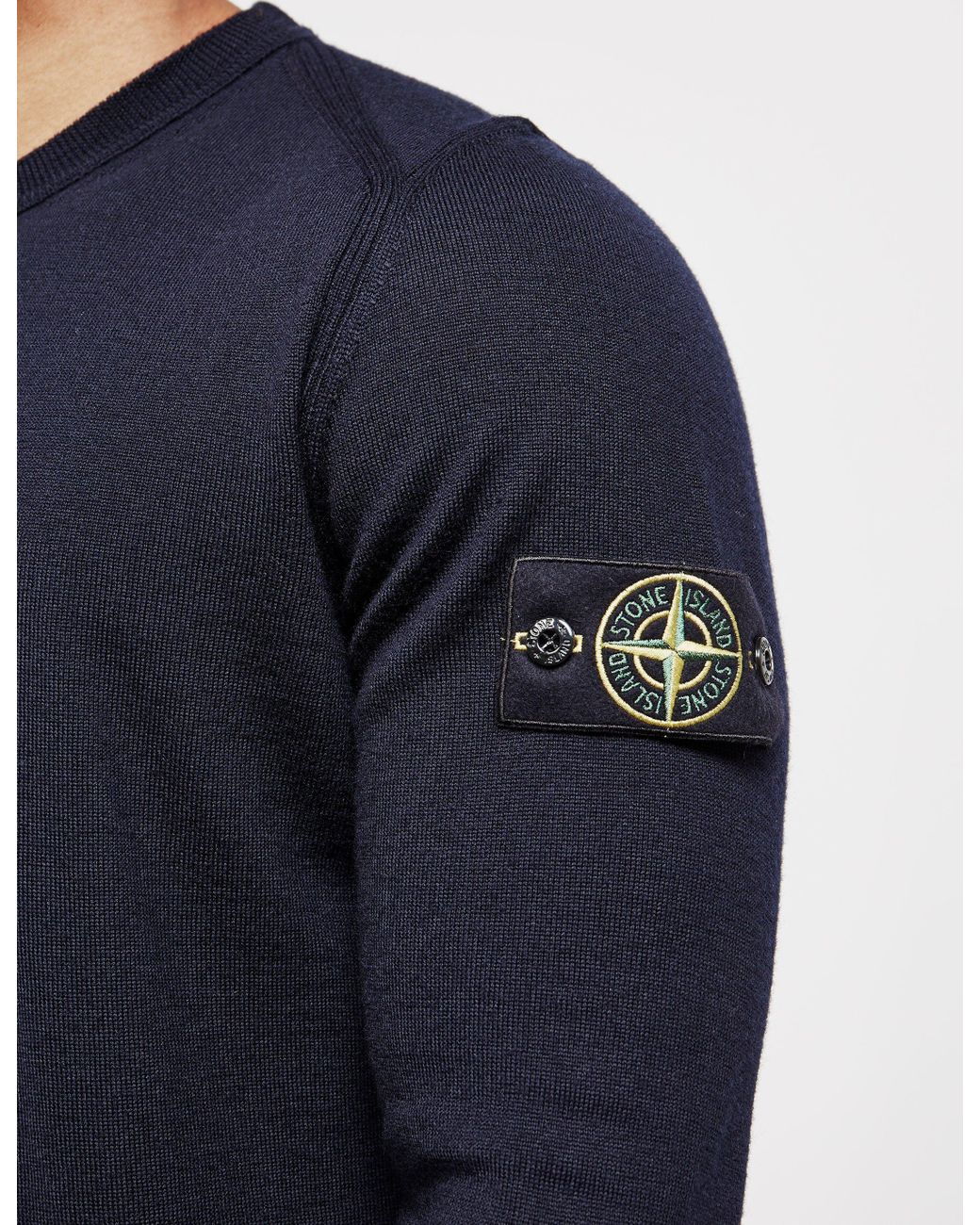Stone Island Wool Mens Lightweight Knit 