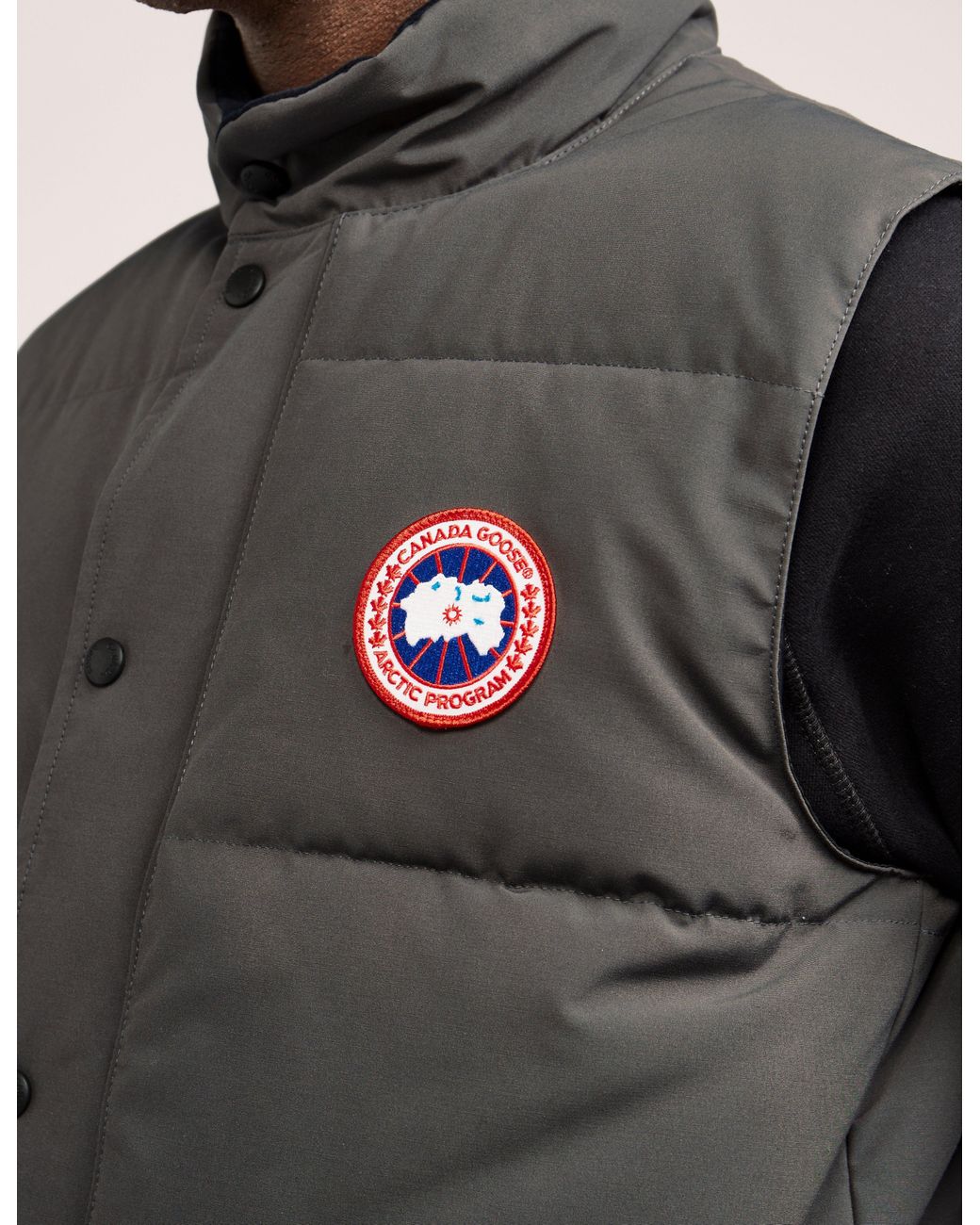 Canada Goose Goose Mens Freestyle Padded Gilet Grey in Gray for Men | Lyst