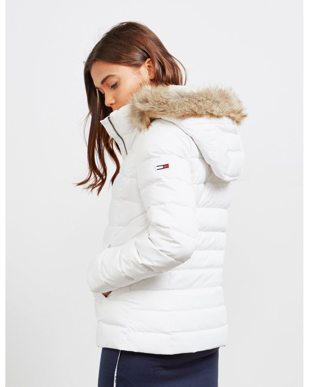 tommy hilfiger essential down coat womens