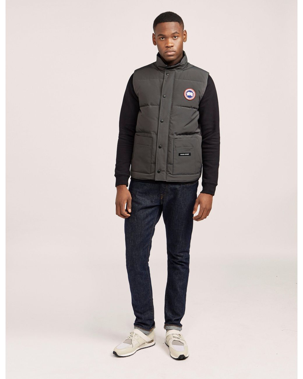 Canada Goose Goose Mens Freestyle Padded Gilet Grey in Gray for Men | Lyst