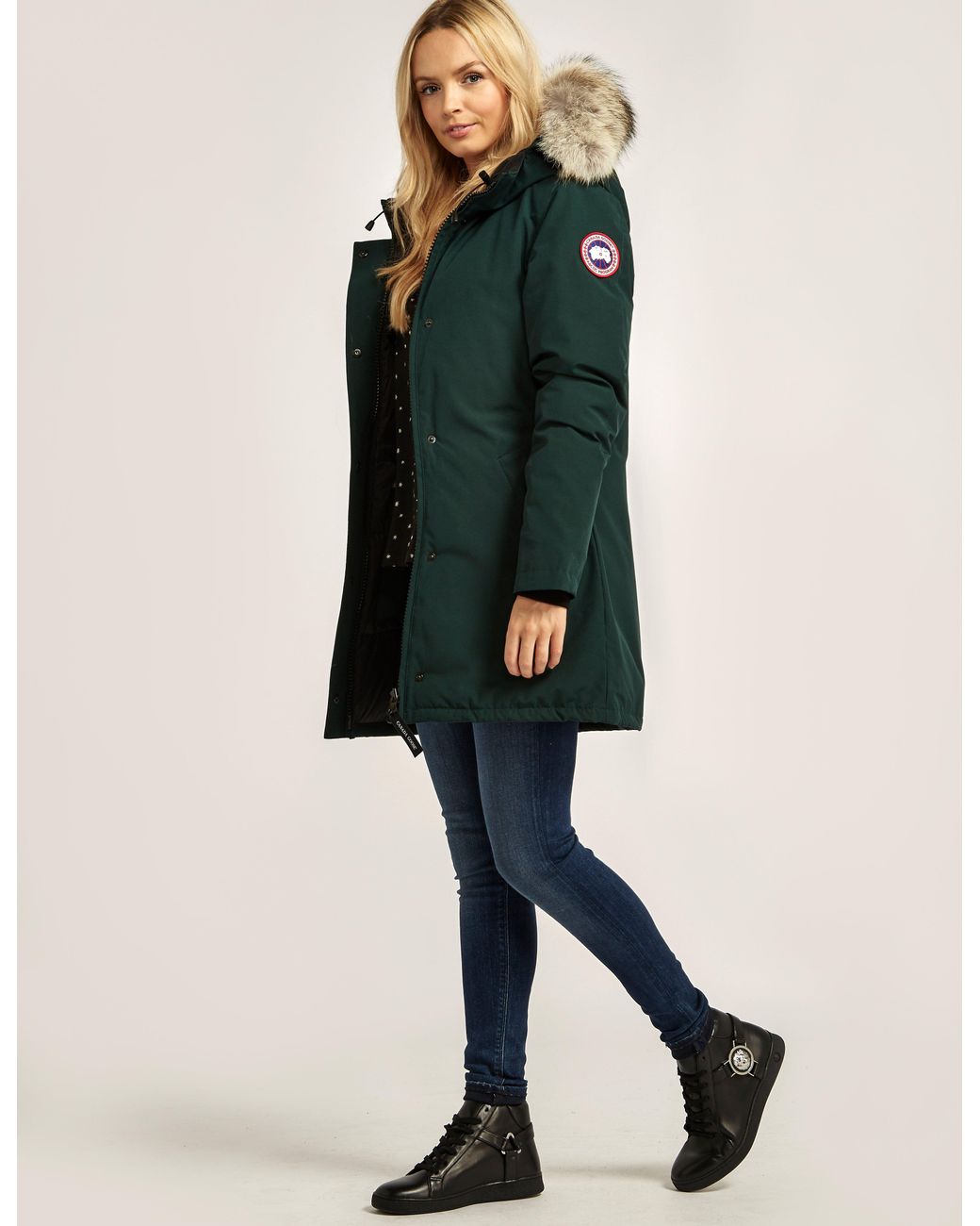 canada goose victoria parka grey
