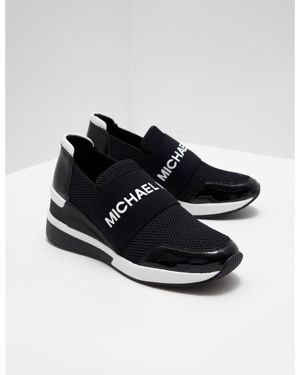 michael kors platform trainers