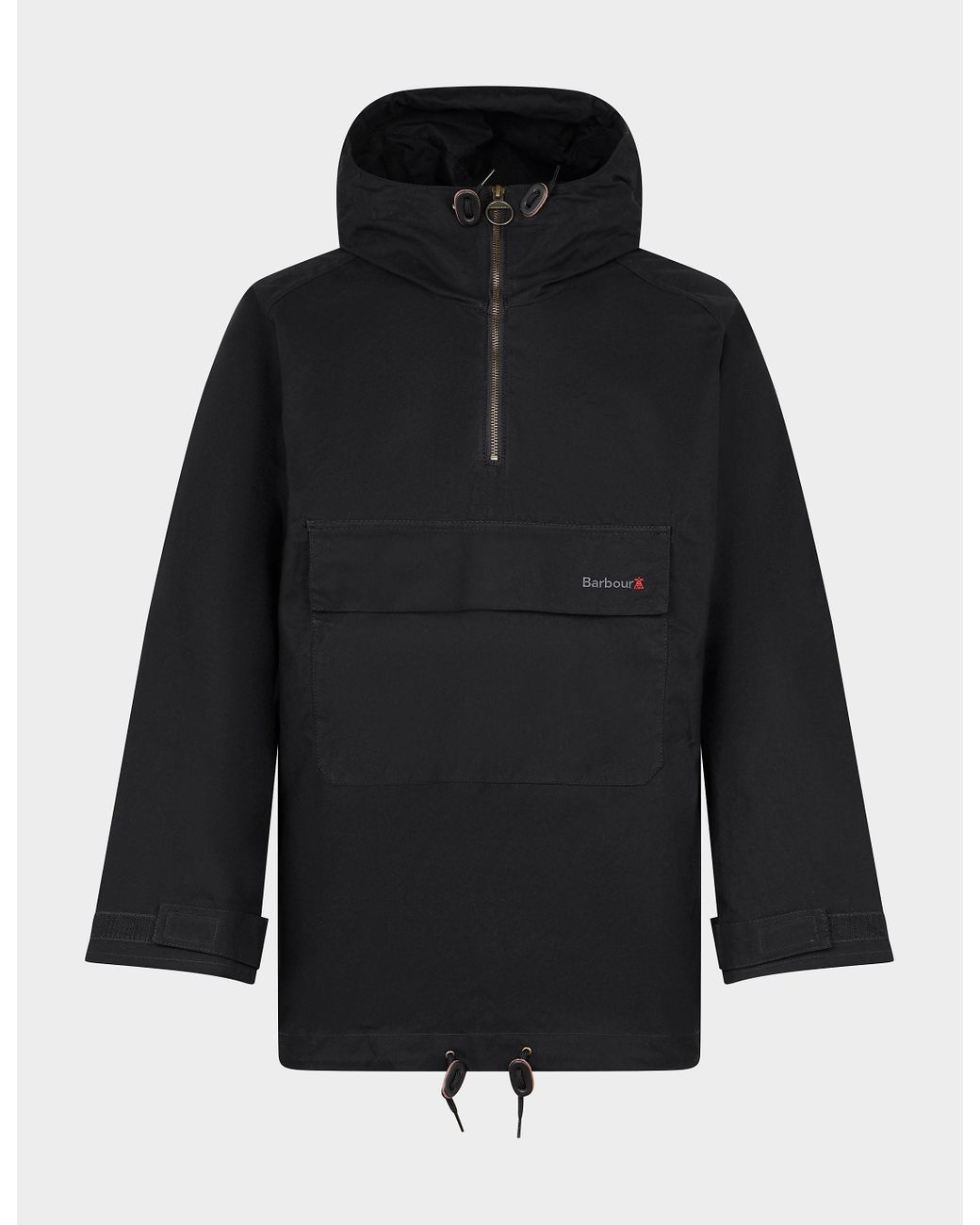 Barbour Lowland Smock Jacket in Black for Men Lyst