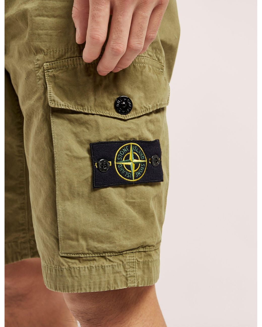 Stone Island Cargo Shorts for Men 