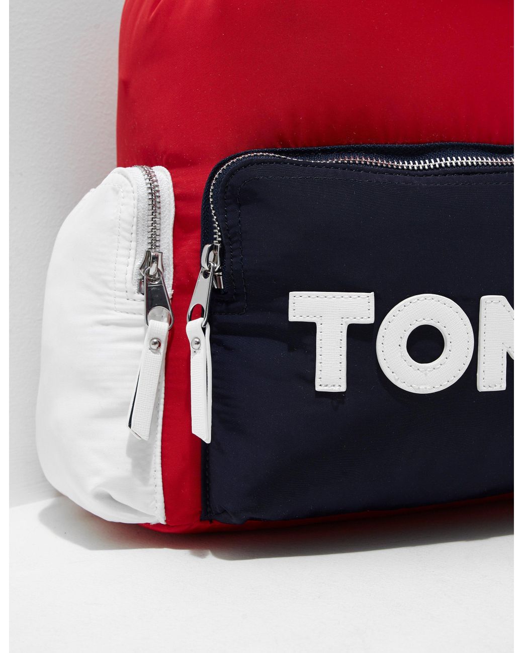 Tommy Hilfiger Synthetic Womens Nylon Backpack - Online Exclusive Red | Lyst