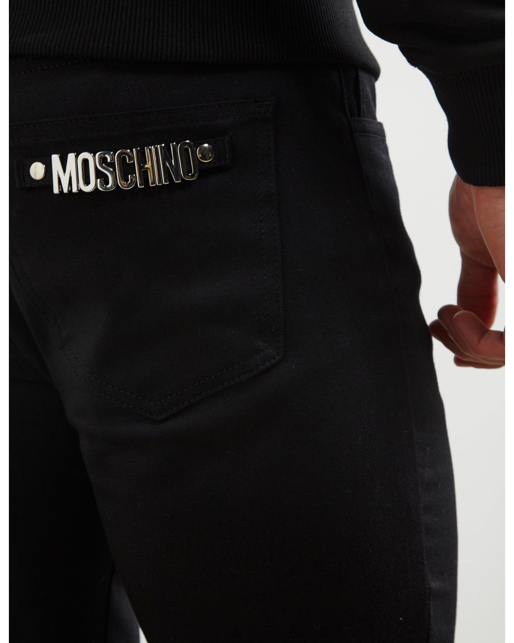 moschino alphabet jeans