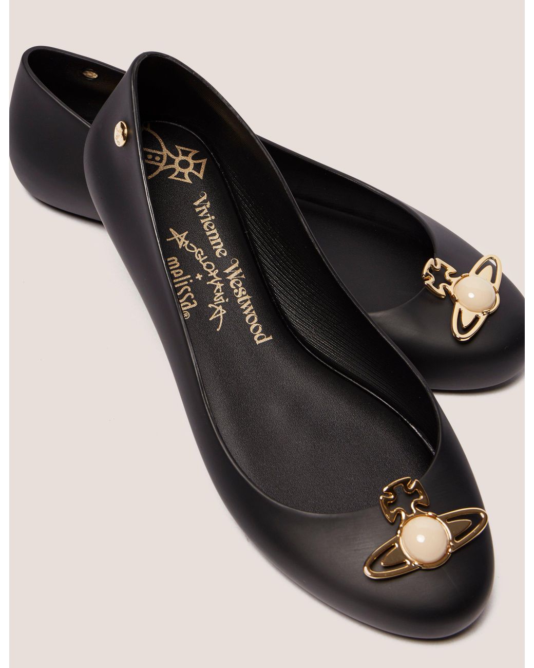 vivienne westwood pearl orb shoes