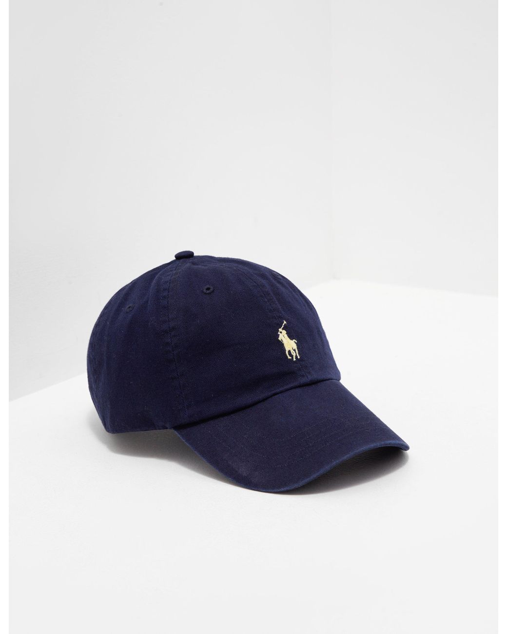 Polo Ralph Lauren Cotton Classic Sport Cap Navy Blue for Men Lyst