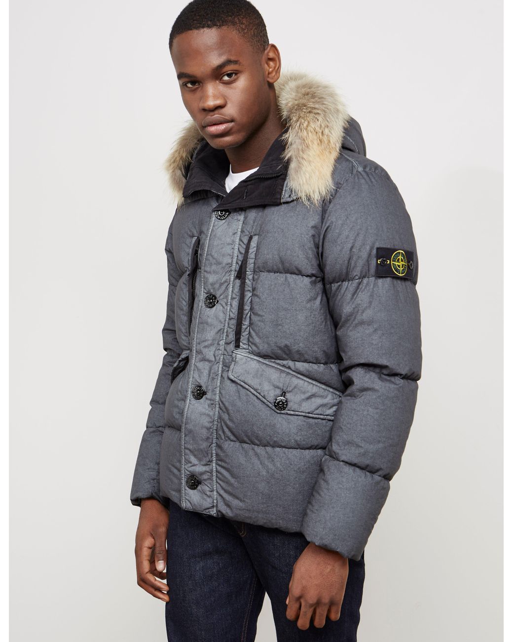calvin klein golf padded jacket