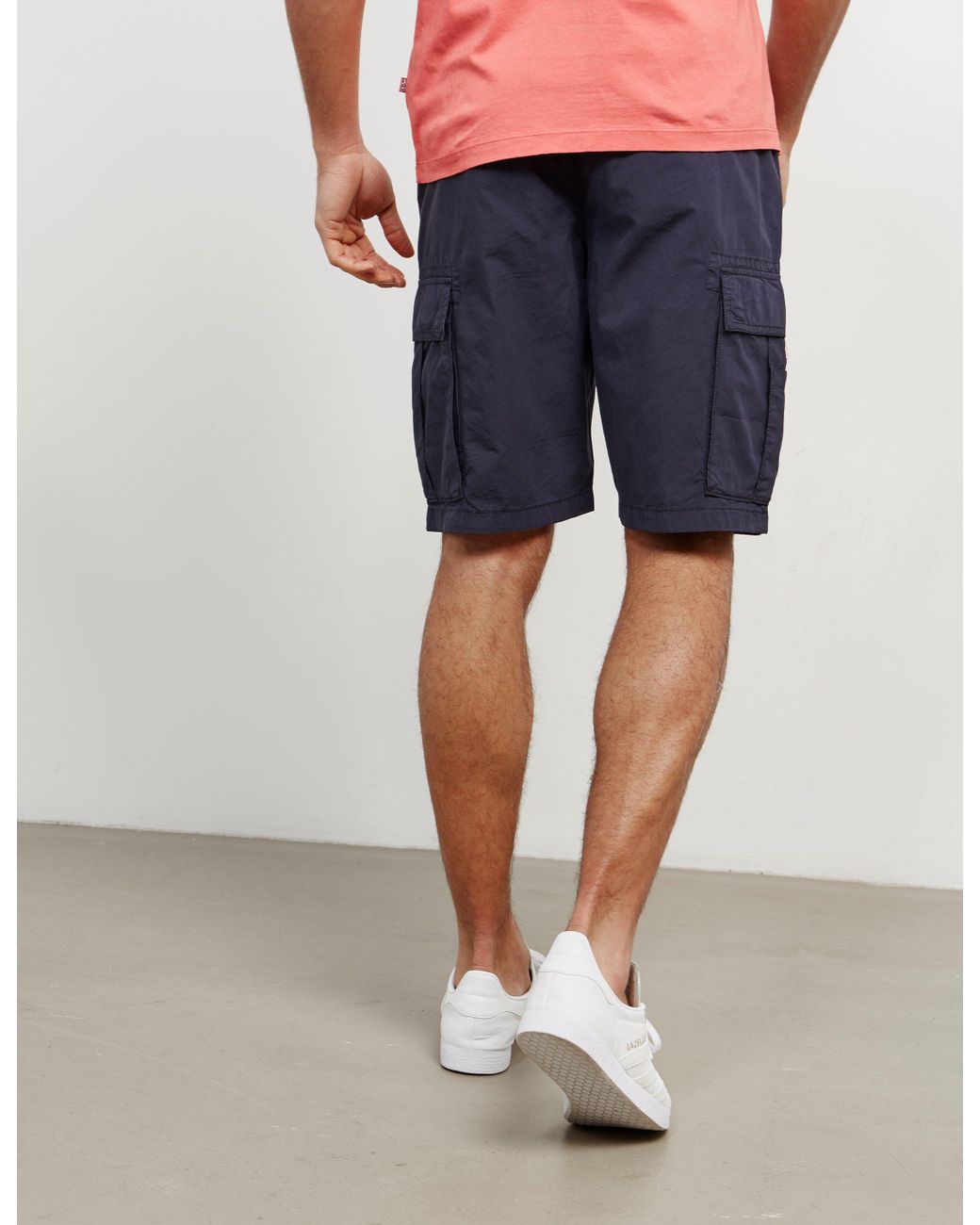 Napapijri Cotton Mens Noto Cargo Shorts 
