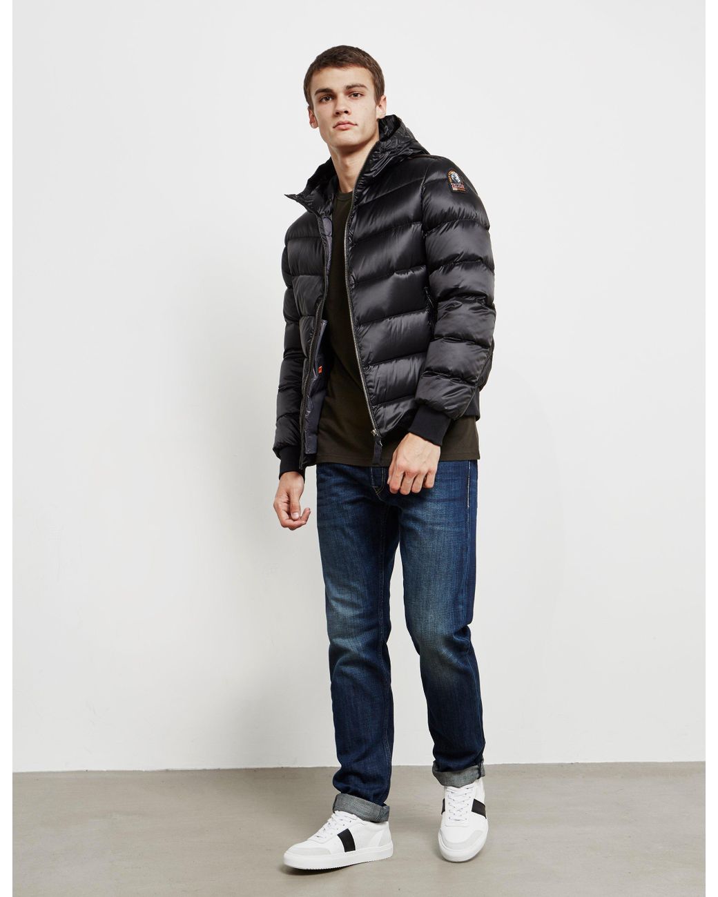 Parajumpers Synthetic Pharrell Quilted Jacket Black for Men | Lyst Australia