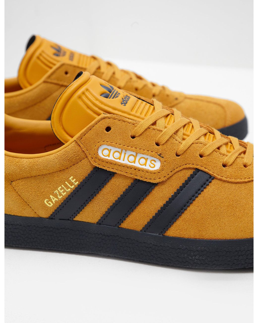 adidas Originals Mens Gazelle Super Yellow/black for Men | Lyst