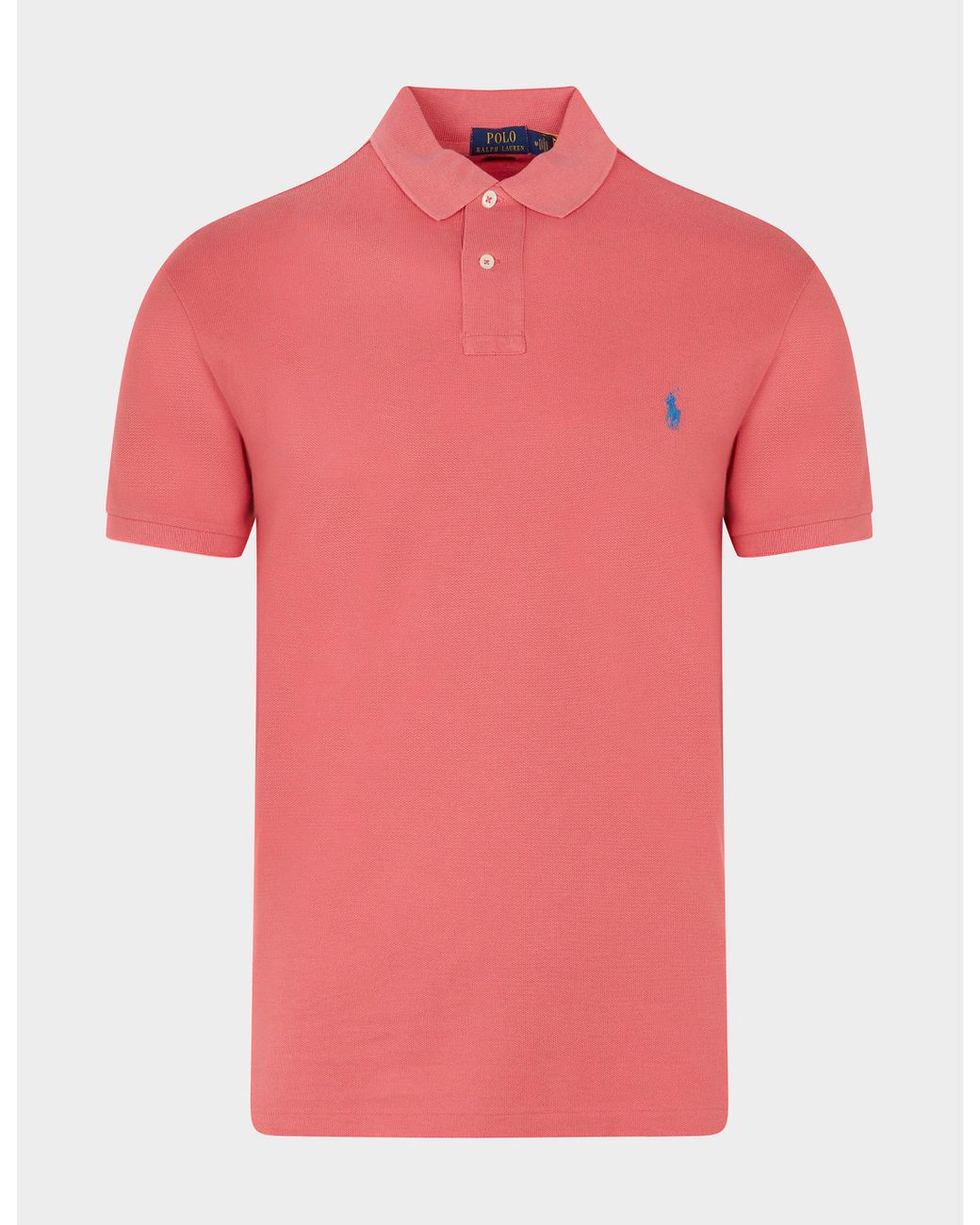 Polo Ralph Lauren Mesh Polo Shirt in Red for Men Lyst UK