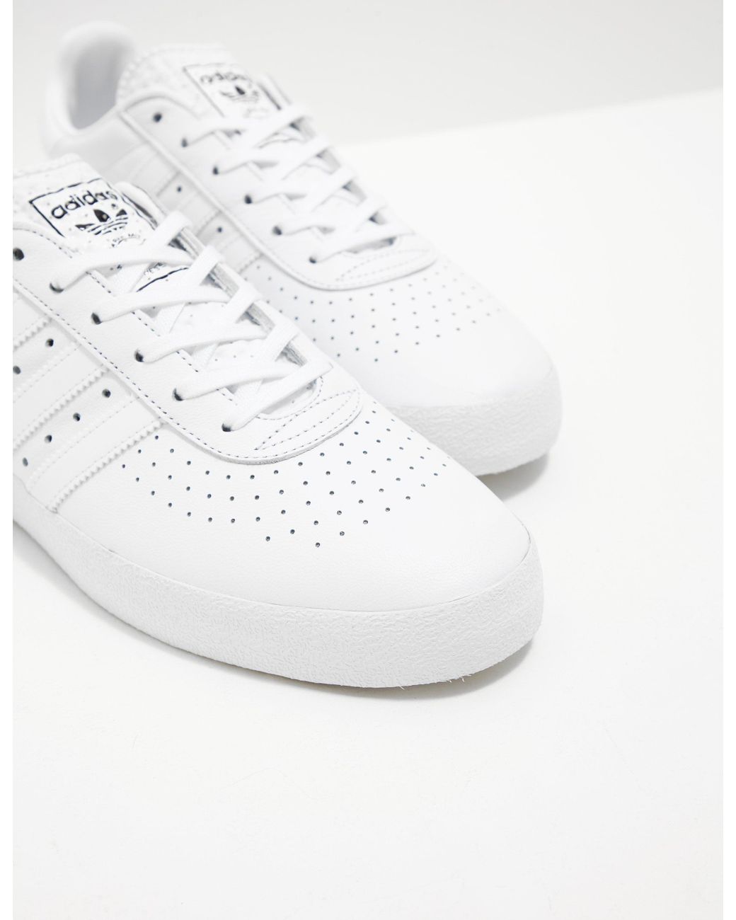 adidas Originals Mens 350 Leather White for Men | Lyst