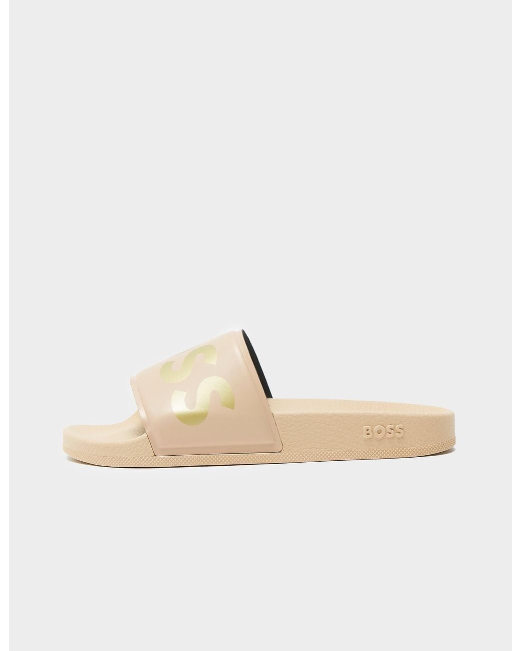 HUGO BOSS Sean Slides Nude in Beige 