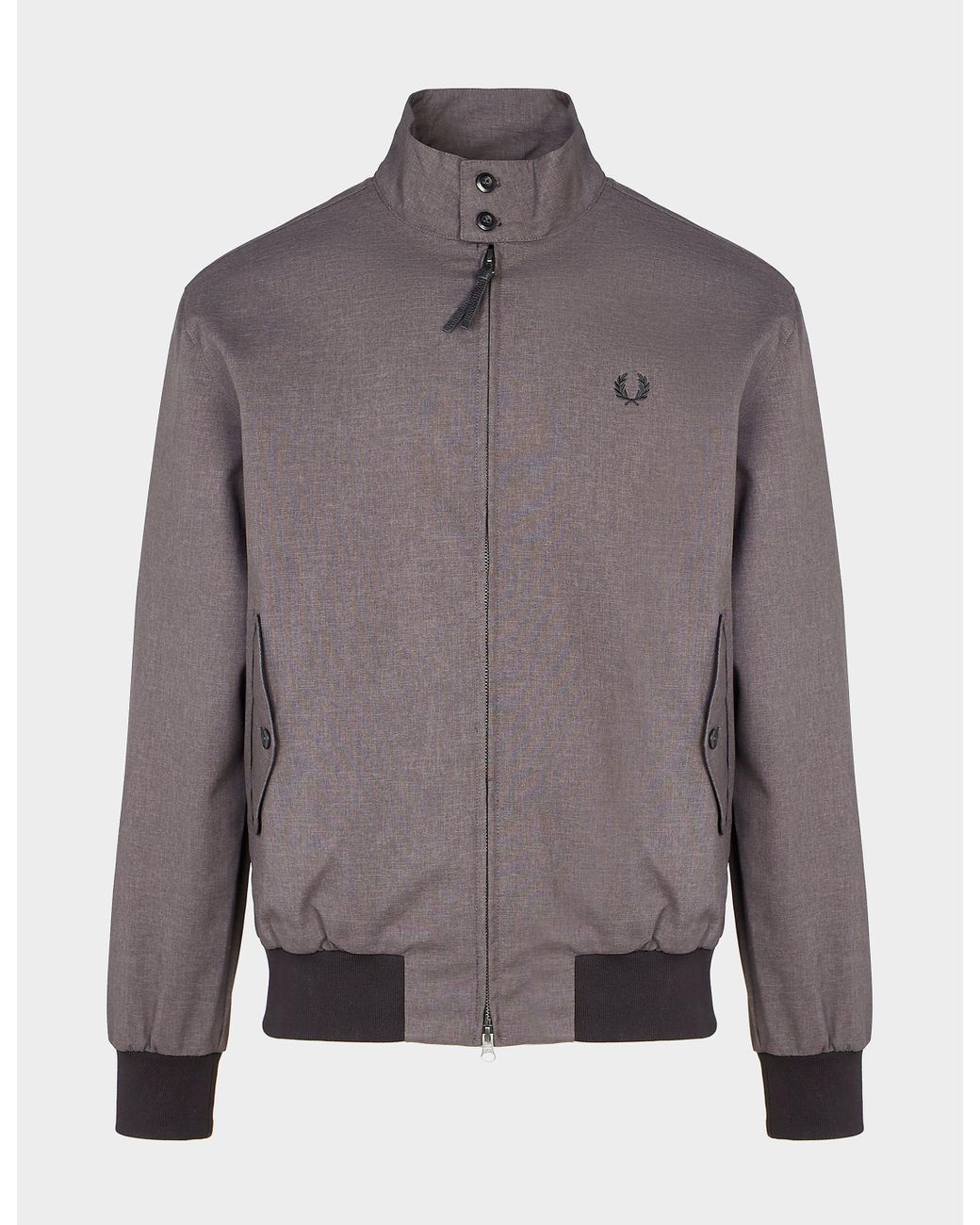Fred Perry Harrington Jacket Grey in 
