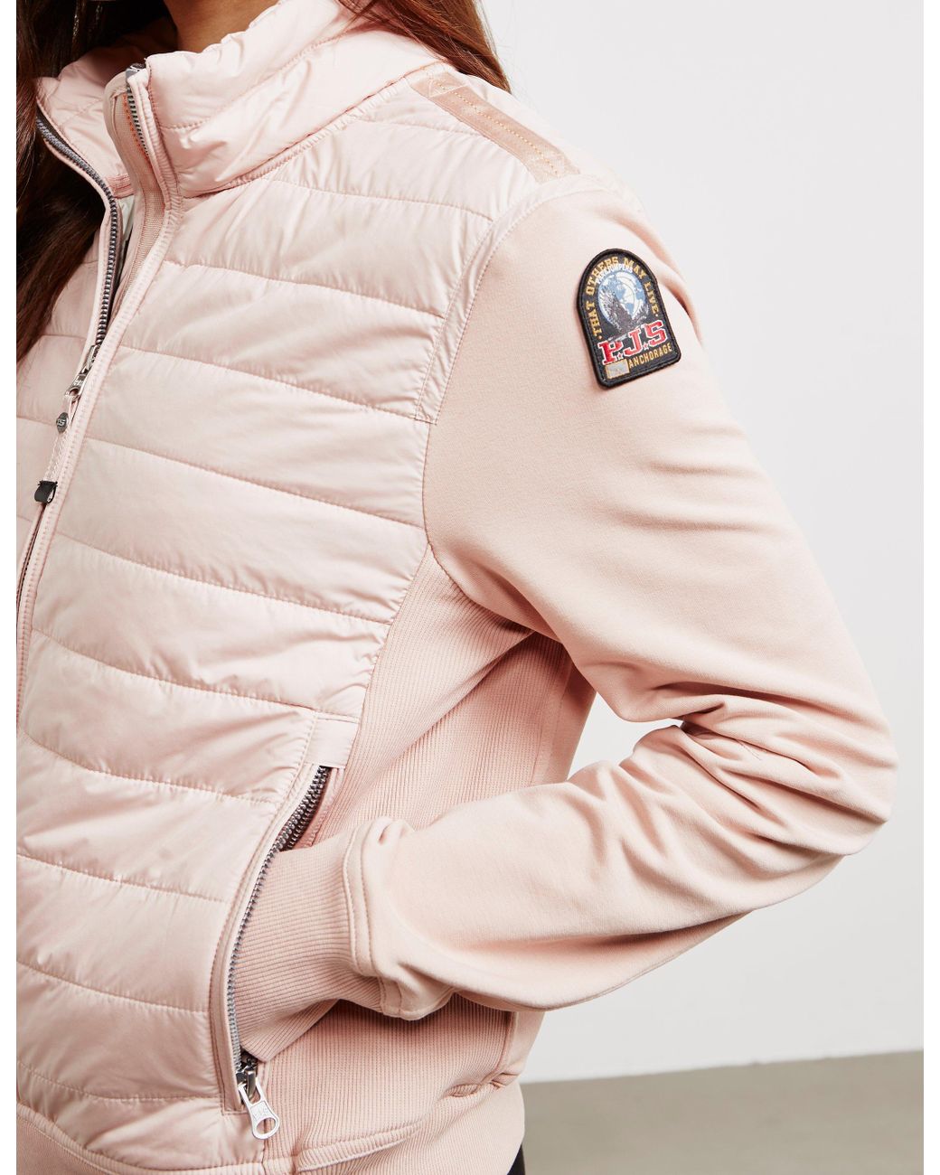 Parajumpers Rosy Fleece Jacket Pink | Lyst