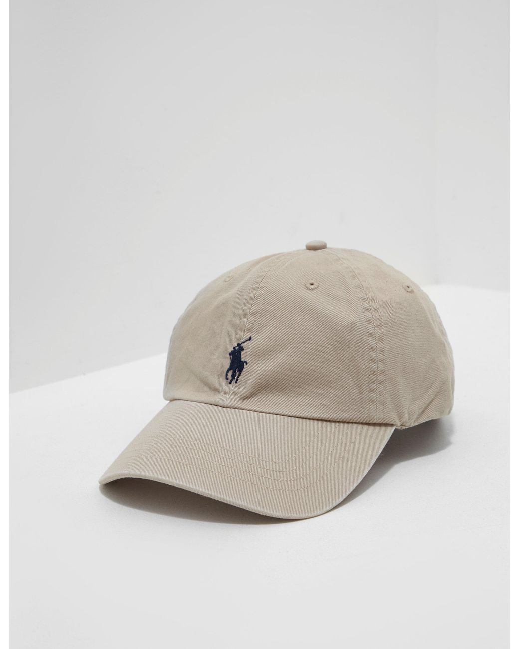 Polo Ralph Lauren Cotton Classic Sport Cap Beige in Natural for Men Lyst
