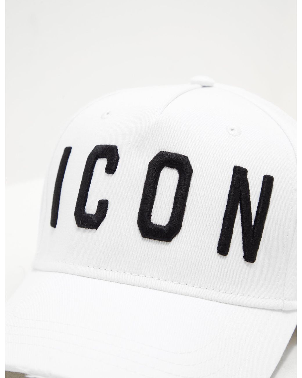 DSquared² Icon Cap White for Men | Lyst