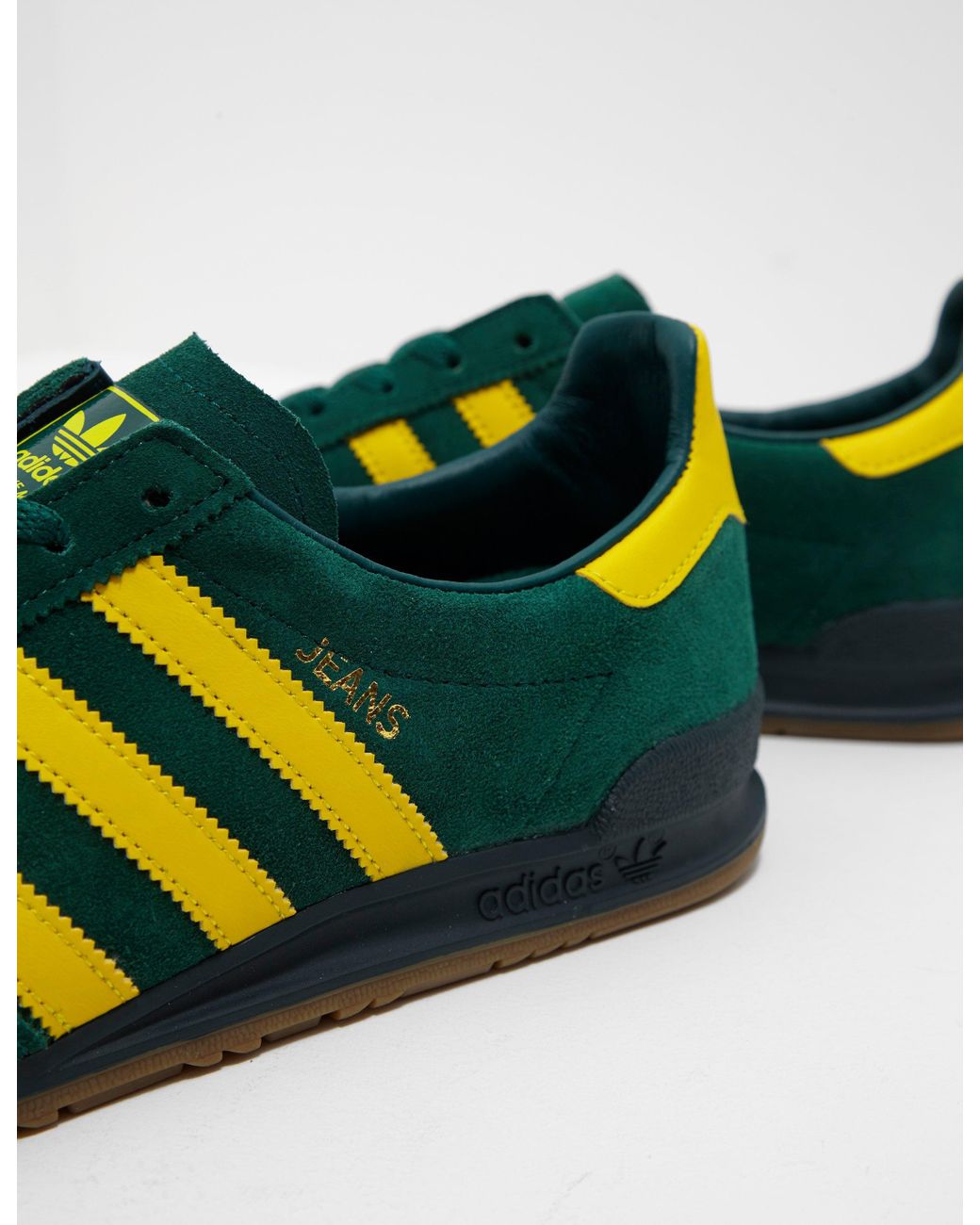 adidas Originals Denim Mens Jeans Green 