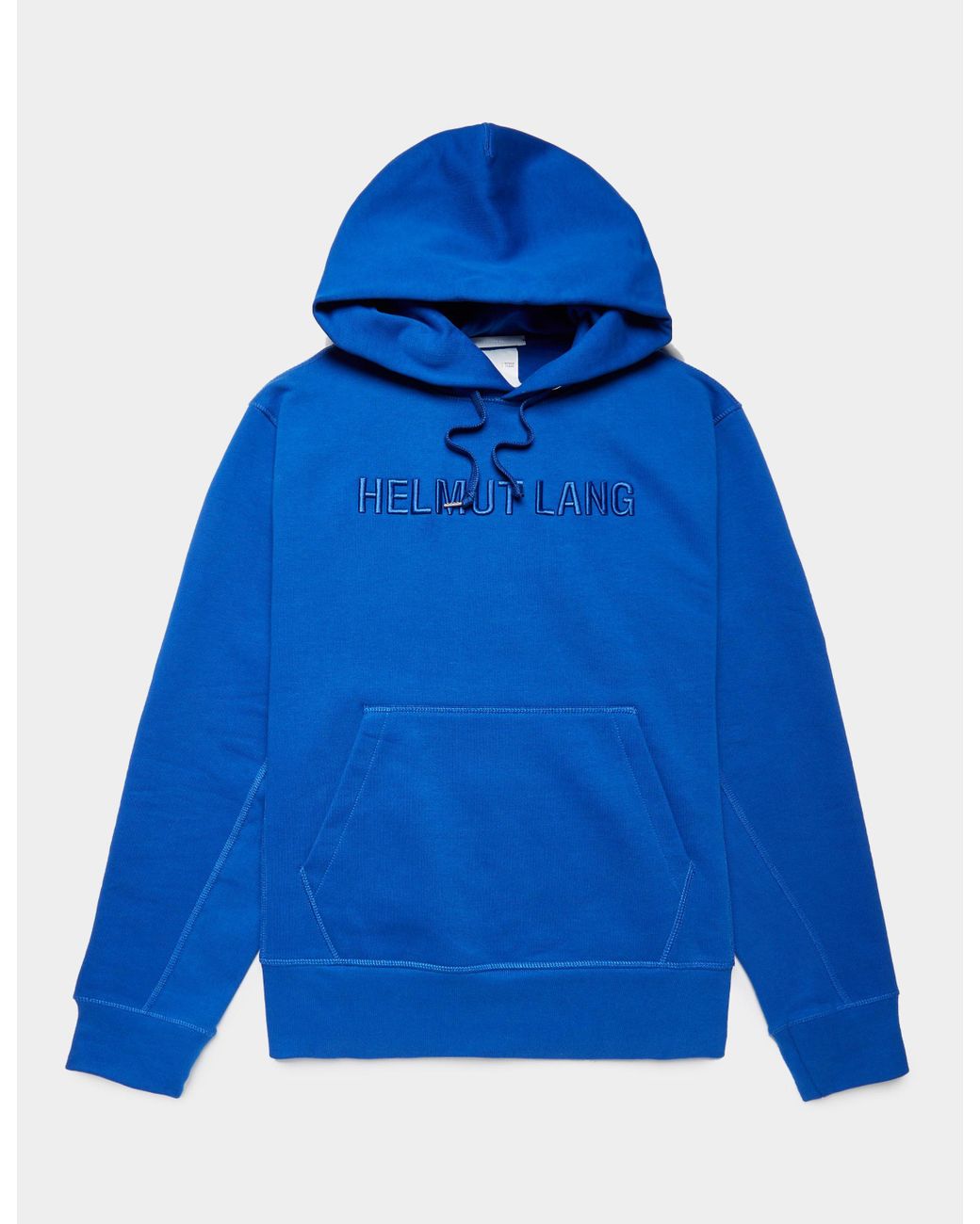 royal blue helmut lang shirt