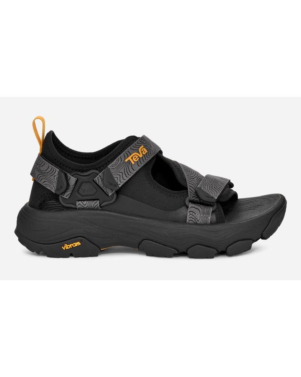 Teva Black Grandview Max Sandals for men
