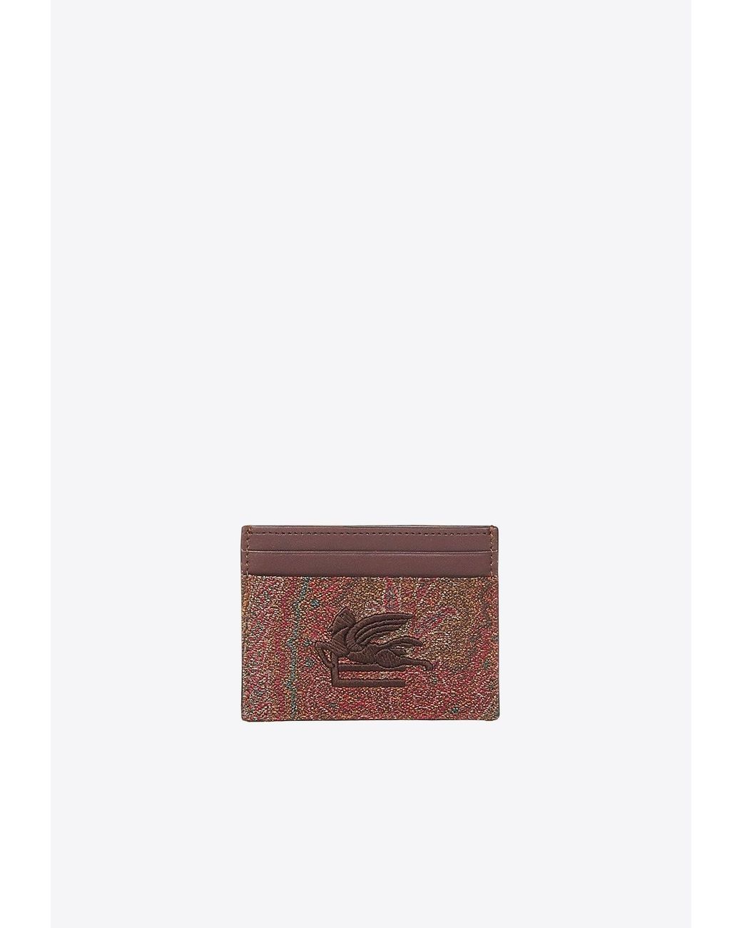 Etro Brown Small Leather Goods for men