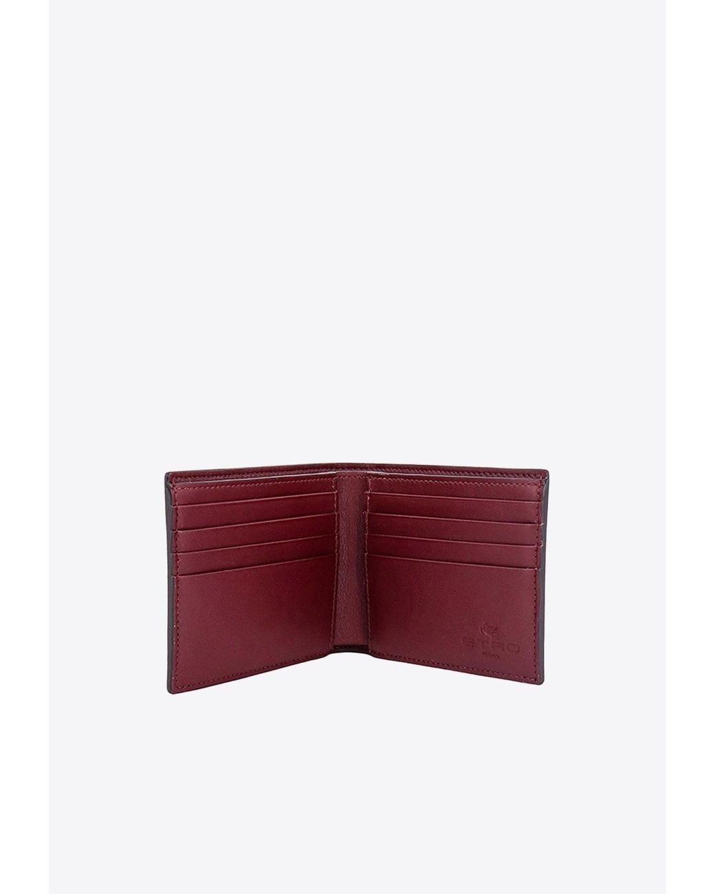 Etro Red Wallet for men