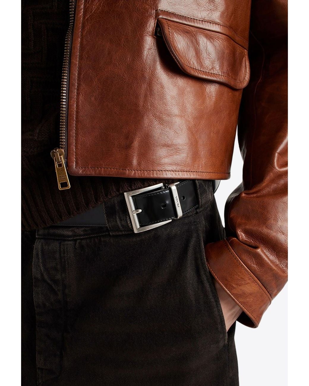 Prada Black Straight-Leg Basic Jeans for men