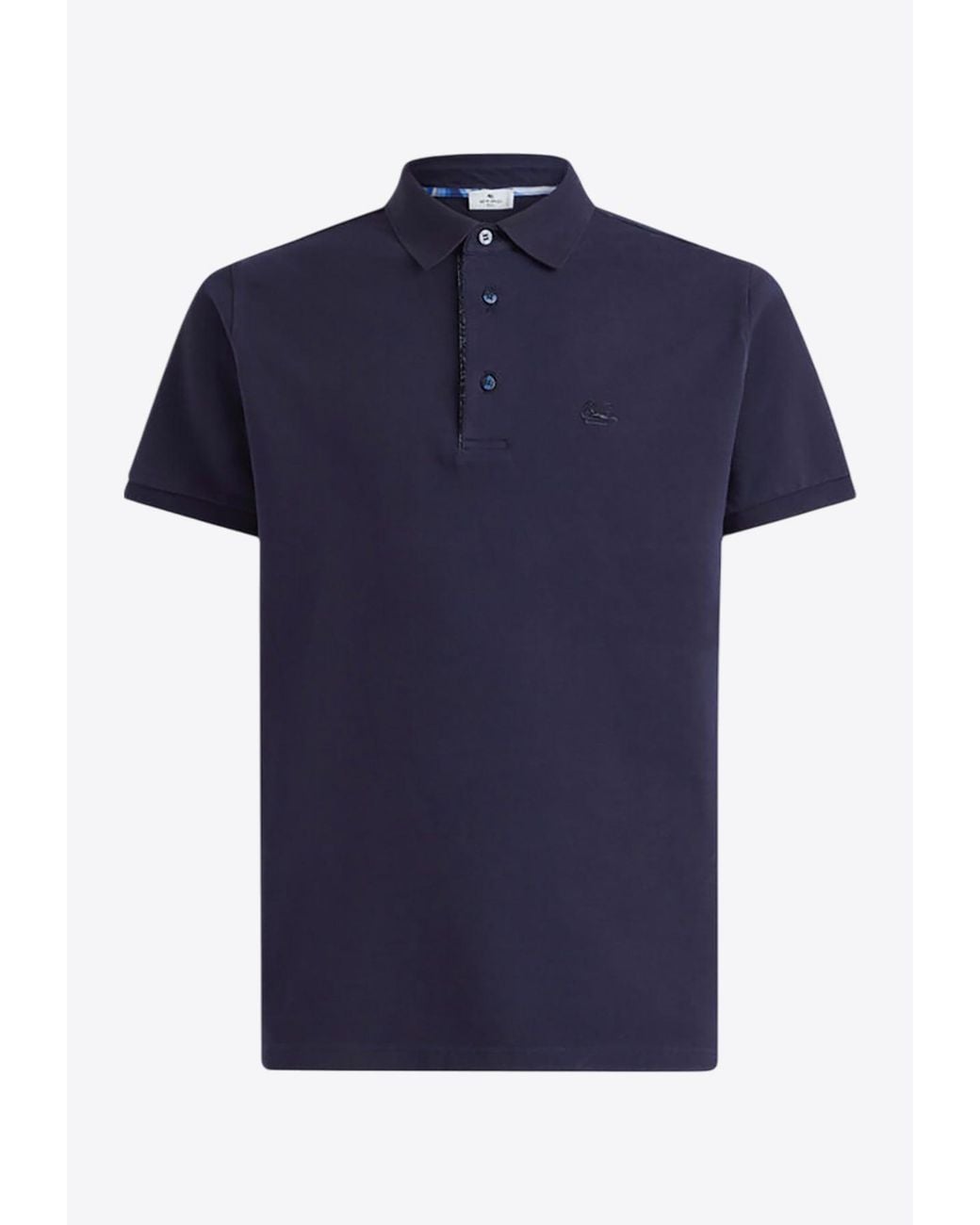 Etro Blue Polo Roma for men