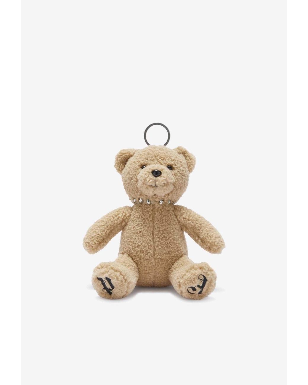 Palm Angels Teddy Bear Key-Ring in White for Men | Lyst