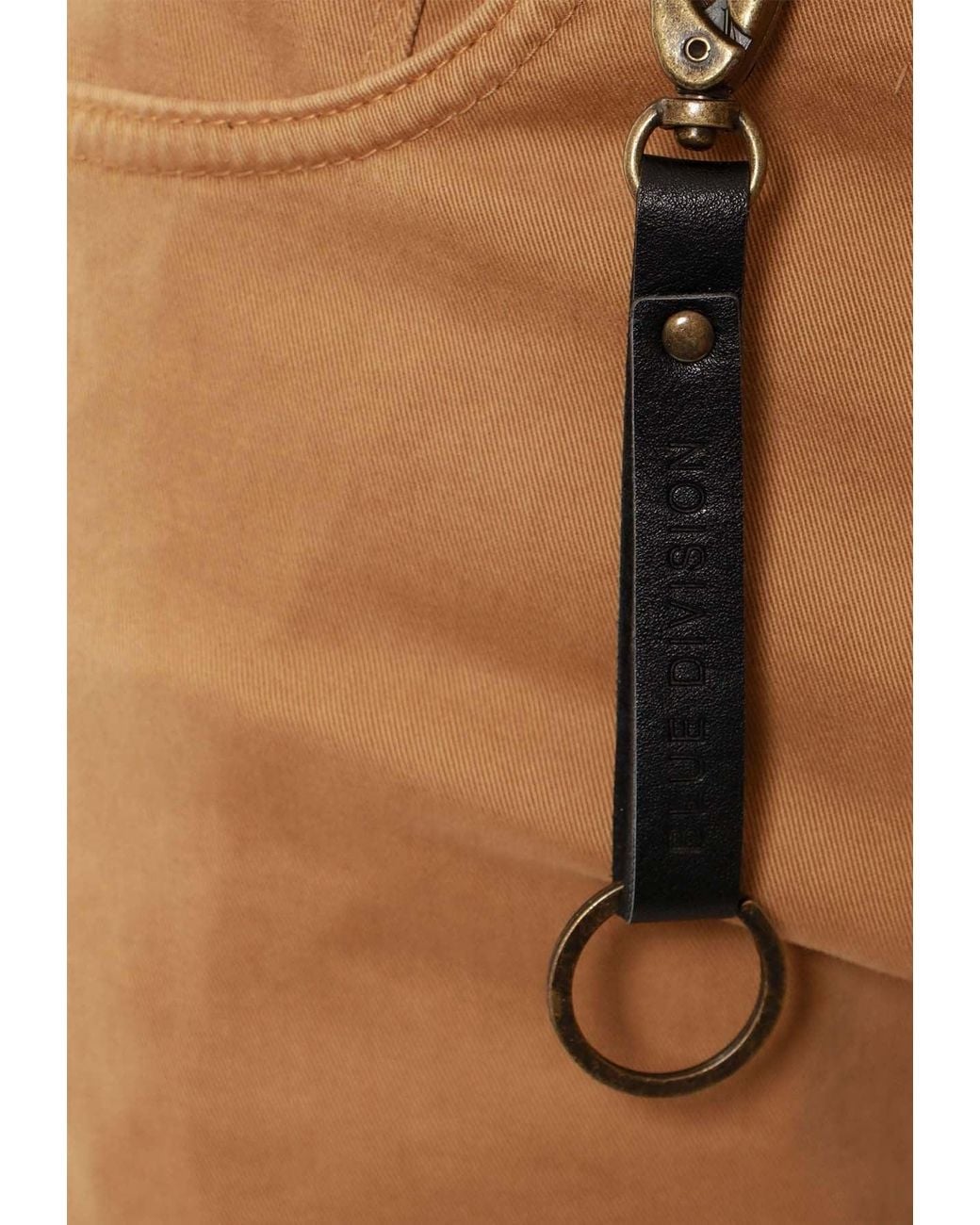 Incotex Natural Suede Logo Patch Straight-Leg Pants for men