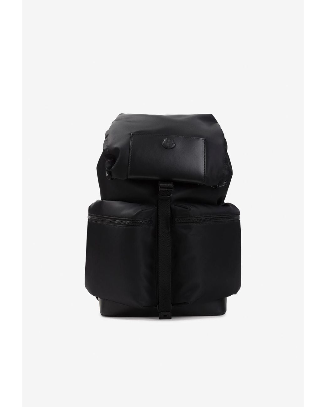 Moncler Black Kenton Nylon Backpack for men