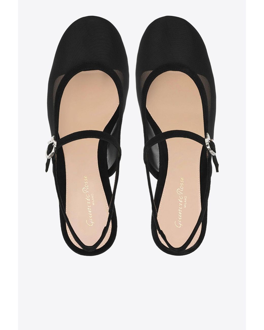Gianvito Rossi Francoise 45 Mary Jane Slingback in White | Lyst