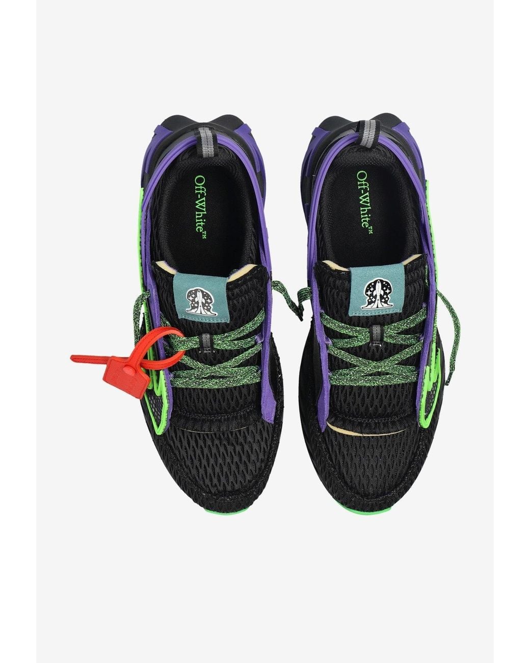 Off-White c/o Virgil Abloh Space Memo Mesh And Nylon Low-Top Sneakers ...