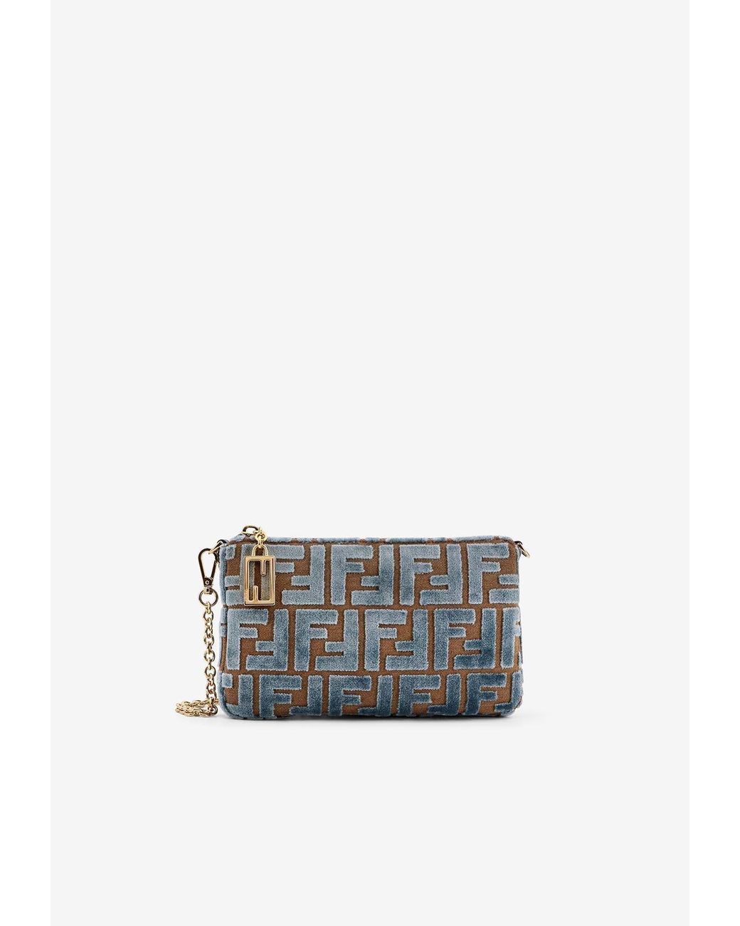 ショルダーバッグ・ポシェット FENDI Pouch Baguette FF jacquard fabric shoulder bag 25a-fendi-8bs073av1yf1laz.jpg?