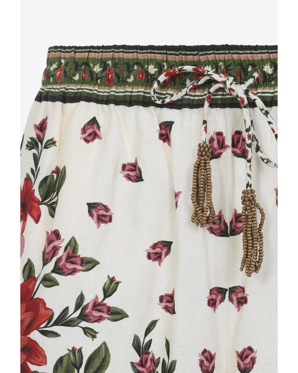 FARM Rio Floral-Print Mini Shorts | Lyst