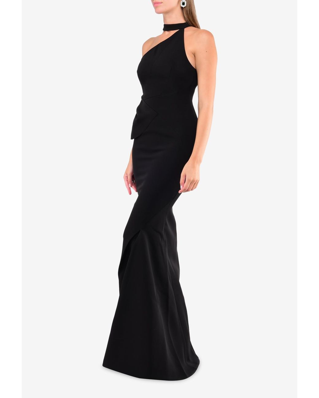rachel gilbert black gown