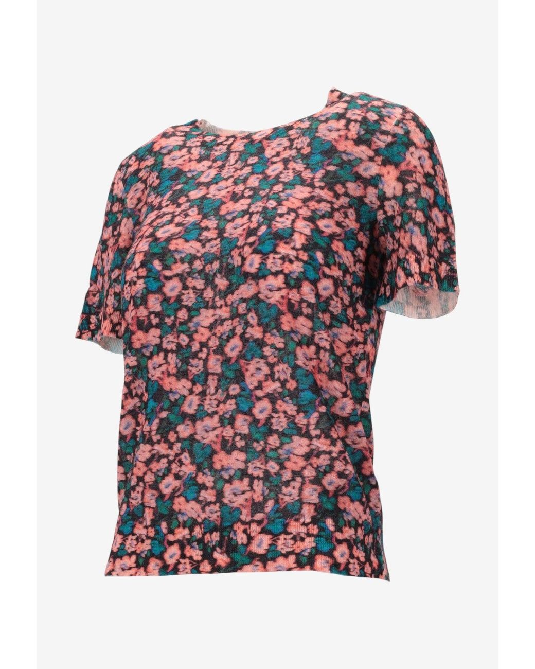 Paul Smith Multicolor Floral-Pattern Top