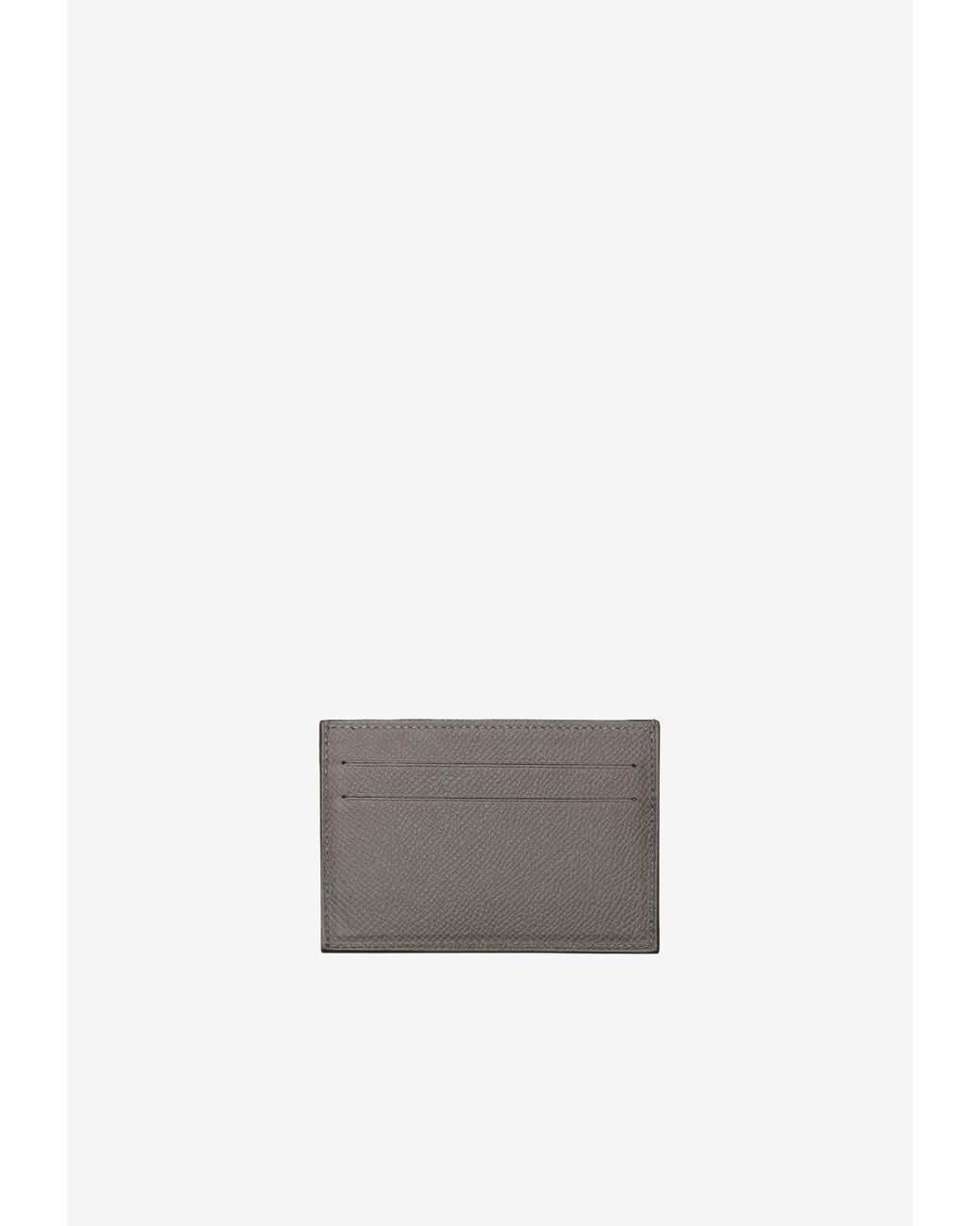 Hermès Citizen Twill Card Holder Garden of Harnesses Gris Meyer Epsom –  Coco Approved Studio