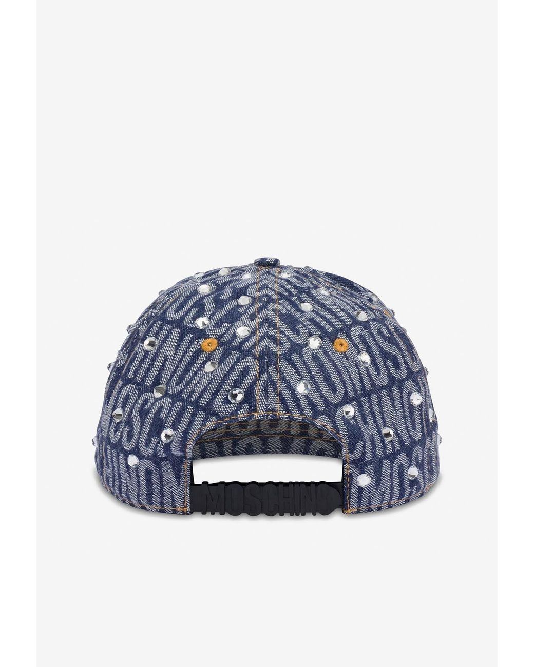 Louis Vuitton Jacquard Denim Fabric Navy Blue Baseball Hat