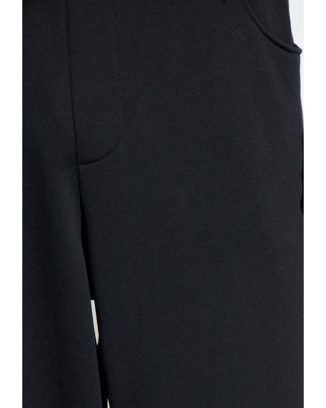 Moschino Black Elasticated Track Pants for men